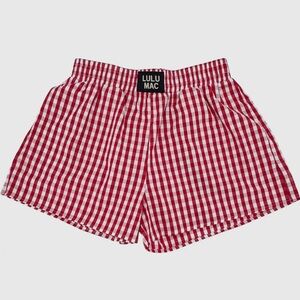NWT LuLuMac Checkered Shorts